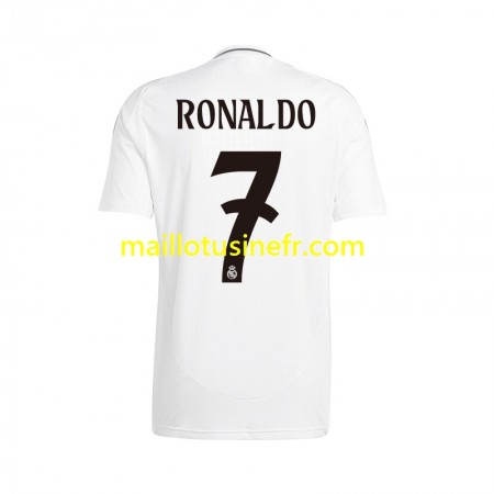 Maillot de Foot Real Madrid Cristiano Ronaldo 7 Domicile 2024-25